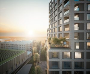Een architect in de utiliteitsbouw analyseert risico's en coördineert complex bouwproject met betrokken partijen